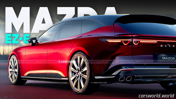 ¿Qué Pasaría Si Mazda Construyera Una Camioneta Deportiva De Seis Cilindros En Línea A Partir Del EZ-6? | Carscoops